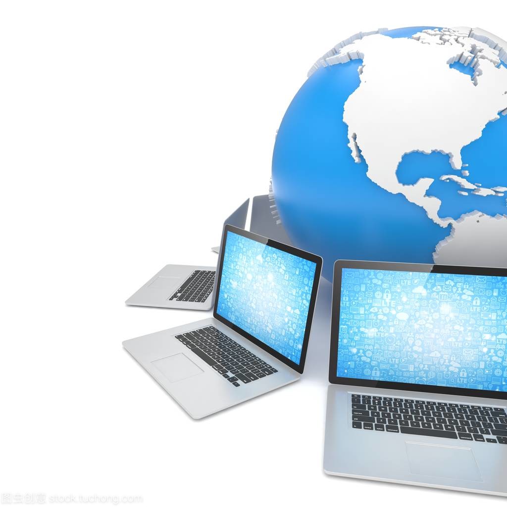 地球全球筆記本電腦網(wǎng)絡(luò) 網(wǎng)絡(luò)科技與計算機(jī)的融合革命